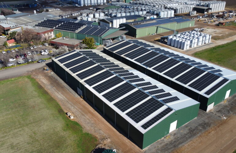 Commercial Solar Inverters » Off grid De Bortoli Wines Solar Installation by SCE Energy Solutions